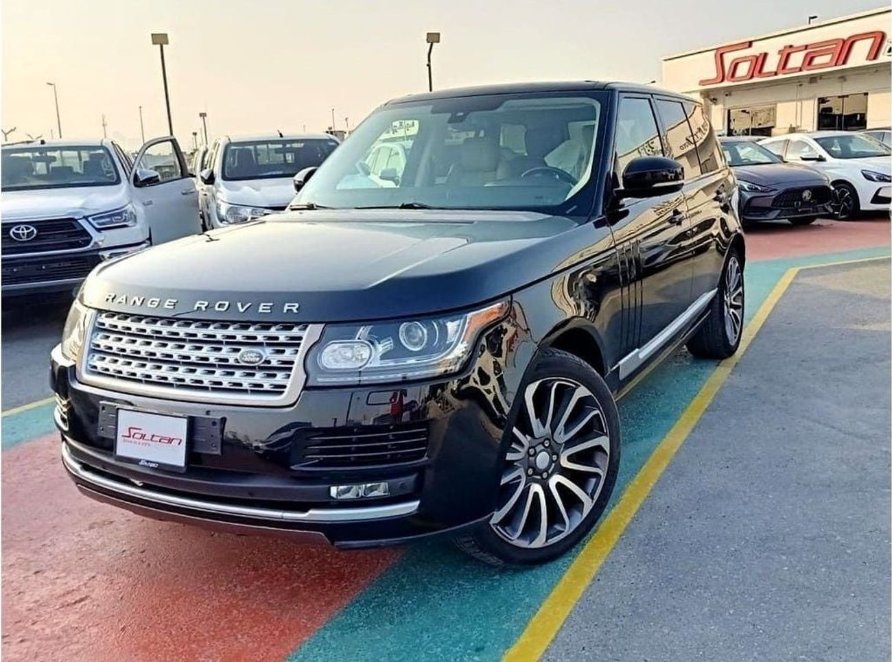 Land Rover Range Rover Autobiography 5.0 L A/T 2015 MODEL BLACK COLOR USED AS SEEN