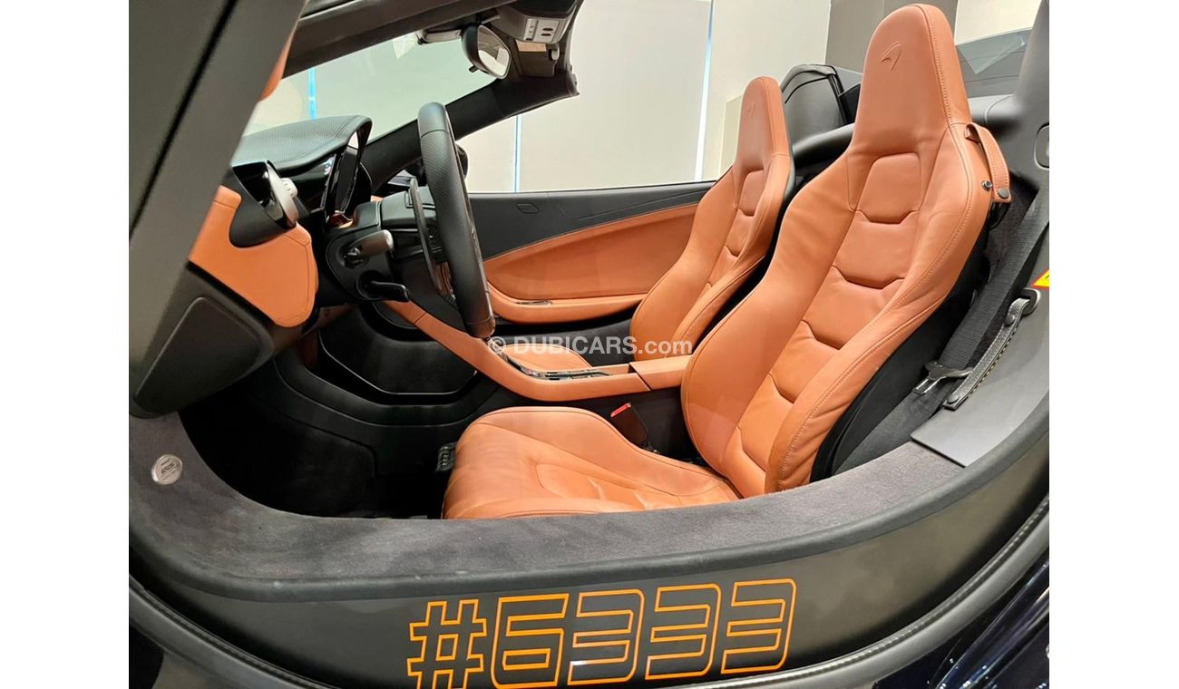 McLaren 650S 2015 McLaren 650S Spider Sapphire Black, McLaren Warranty-Service History, GCC