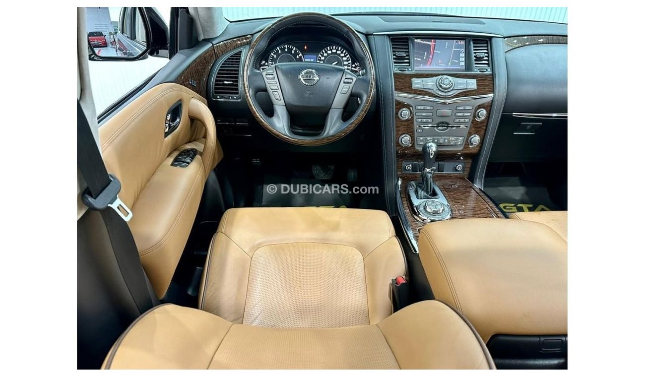 نيسان باترول 2016 Nissan Patrol LE Platinum V8, Warranty, Full Nissan Service History, Full Options, GCC
