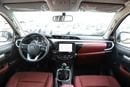 تويوتا هيلوكس 2025 TOYOTA HILUX 2.7 SR5 - SUPER WHITE inside RED | Export Only