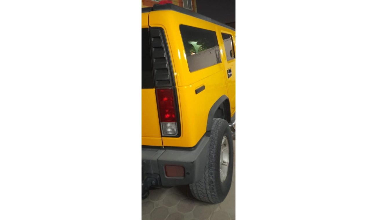 Hummer H2 HUMMER H2  -MODEL 2007 -YELLOW COLOR , BRAND NEW TIRES FIXED 2500DHS) @42000DHS CALL 0551976666