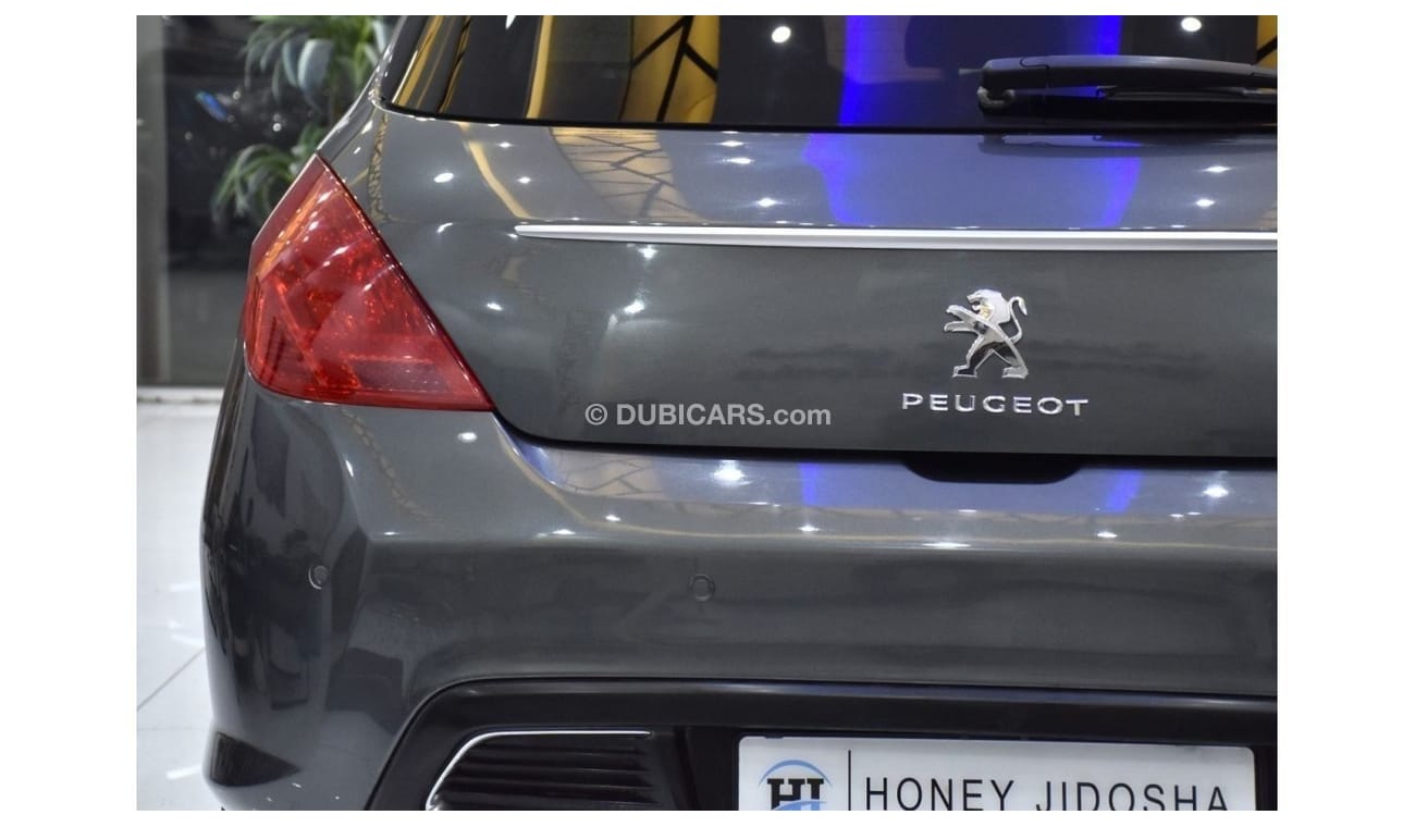 Peugeot 308 EXCELLENT DEAL for our Peugeot 308 TURBO ( 2014 Model ) in Gray Color GCC Specs