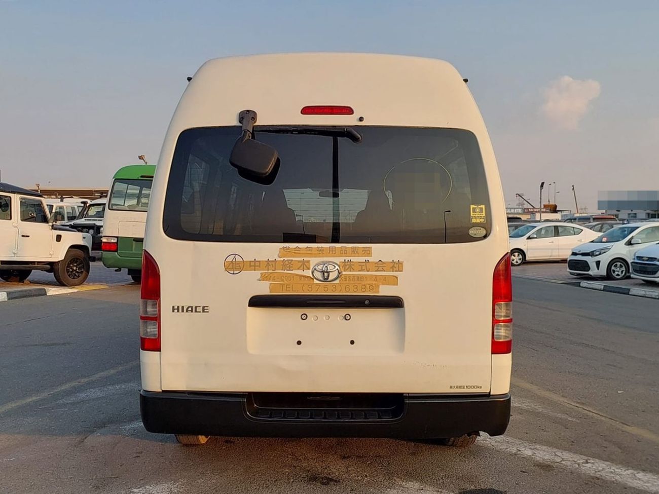تويوتا هاياس TOYOTA HIACE VAN RHD 2013 MODEL 3.0 L DIESEL AUTOMATIC(PM11947)