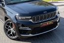 Jeep Grand Cherokee Jeep Grand Cherokee Summit 2023 American Spec under Warranty with Flexible Down-Payment.