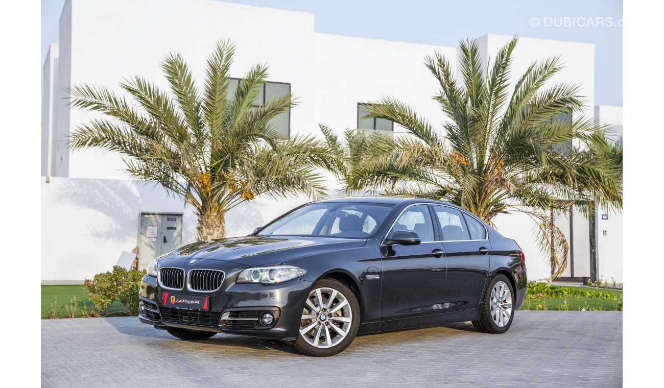 BMW 520i | 1,449 P.M | 0% Downpayment | Full Option | Pro Nav