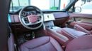 لاند روفر رينج روفر Autobiography P530 | Pearl White | Black Roof | Burgundy Interior | Shadow Exterior Package | GCC Sp