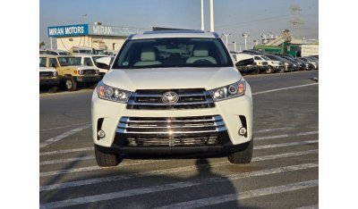 Toyota Highlander 2017 model XLE 4x4 , sunroof and 7 seater