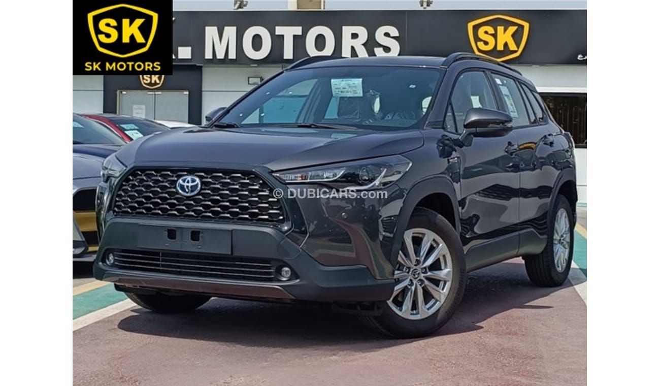 Toyota Corolla Cross 1.8L HYBRID, LEATHER SEATS, DVD+CAMERA, SUNROOF  (CODE # 67877)