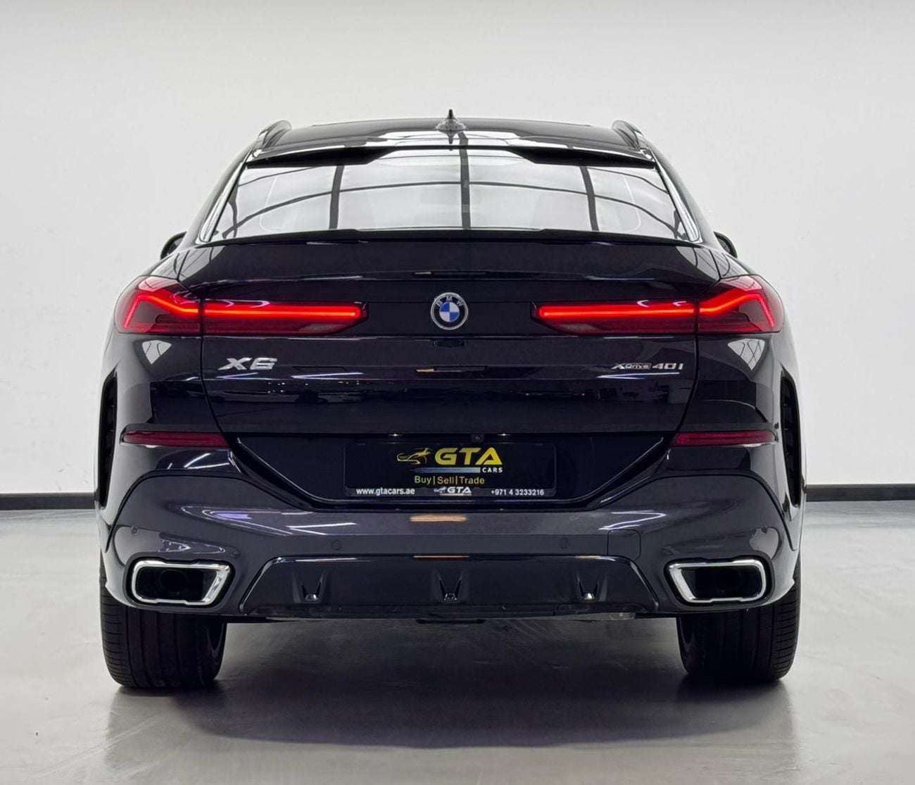 BMW X6 2021 BMW X6 xDrive40i M-Sport, Warranty, Full BMW Service History, Excellent Condition, GCC