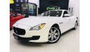 Maserati Quattroporte GTS V8 - 2014 - UNDER WARRANTY @ ALTAYER TILL 2021