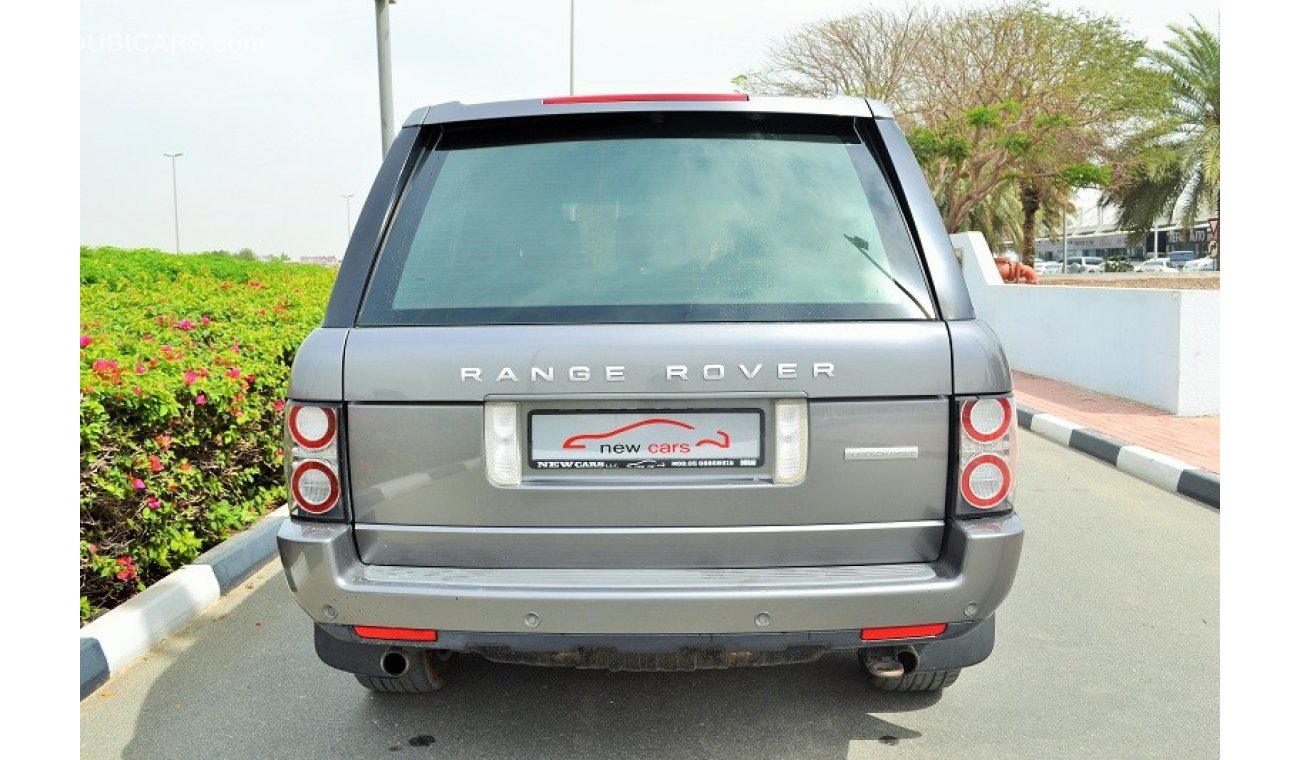 Land Rover Range Rover Vogue Supercharged - ZERO DOWN PAYMENT - 1,760 AED/MONTHLY - 1 YR WARRANTY