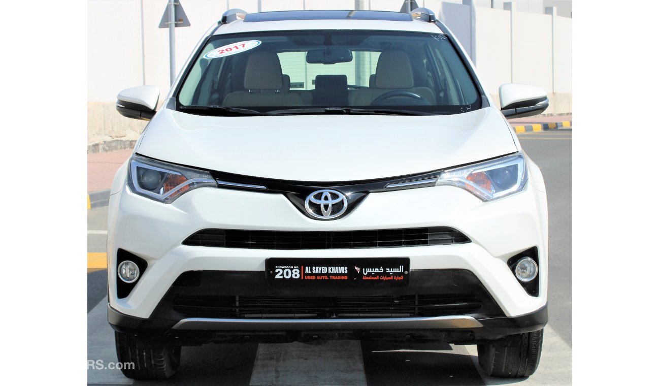 Toyota RAV4 Toyota Rav4 2017 GCC in excellent condition No.1 full option without accidents, very clean from insi