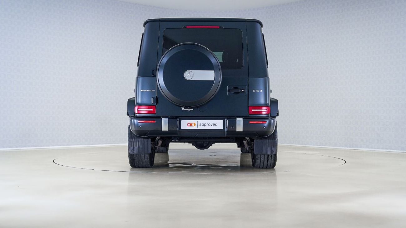 Mercedes-Benz G 63 AMG Std 4.0L “Stronger Than Time” | AED 7,847 PM | Up to 3 Years Warranty Unlimited |