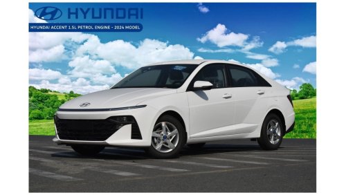 Hyundai Accent Hyundai Accent / 2024 Model / New Shape / Brand New / 1.5L Petrol Engine / Mid Option / Silver & Gre