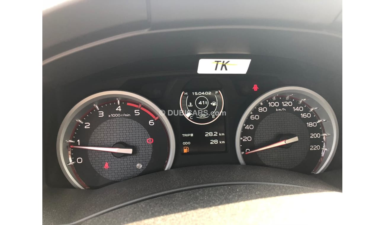 Isuzu DMax LS 4*2 DIESEL 2.5L FULL OPTION 2018