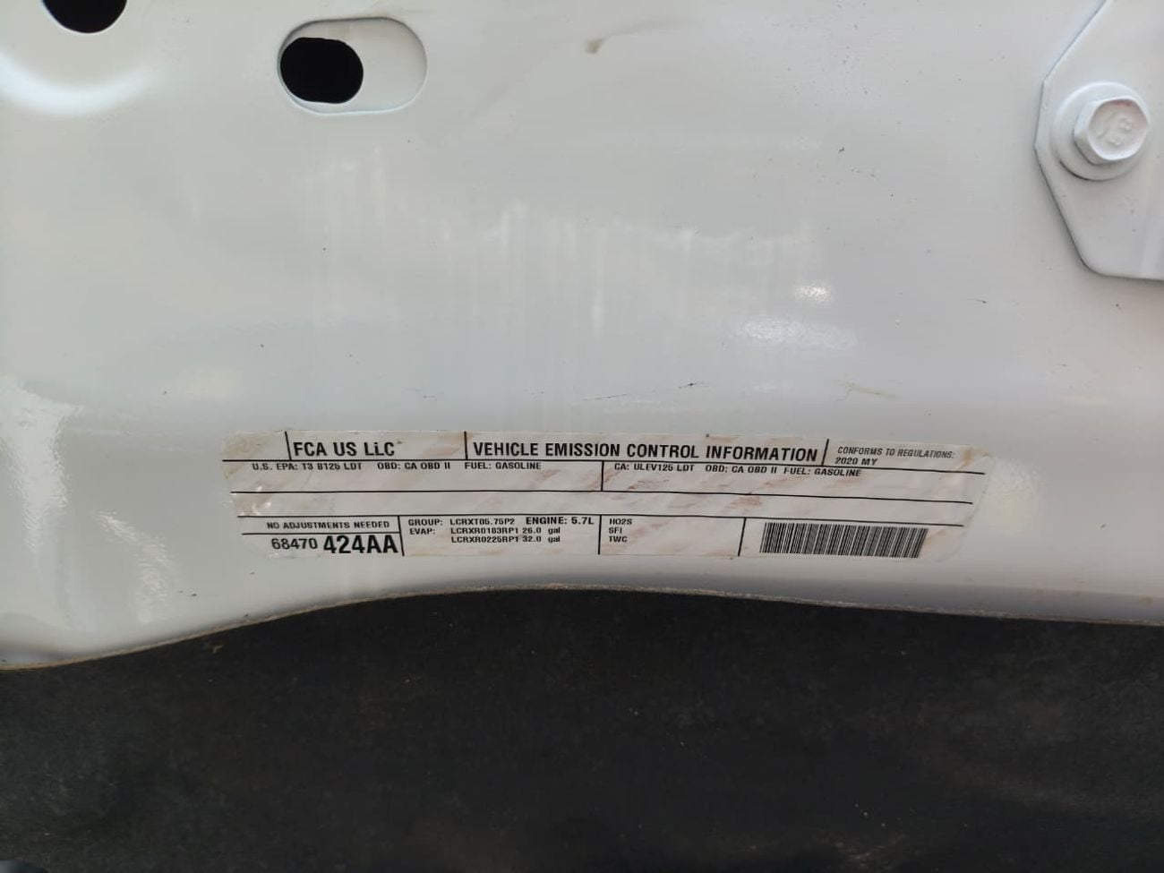 RAM 1500 SLT Bighorn Crew Cab 5.7L