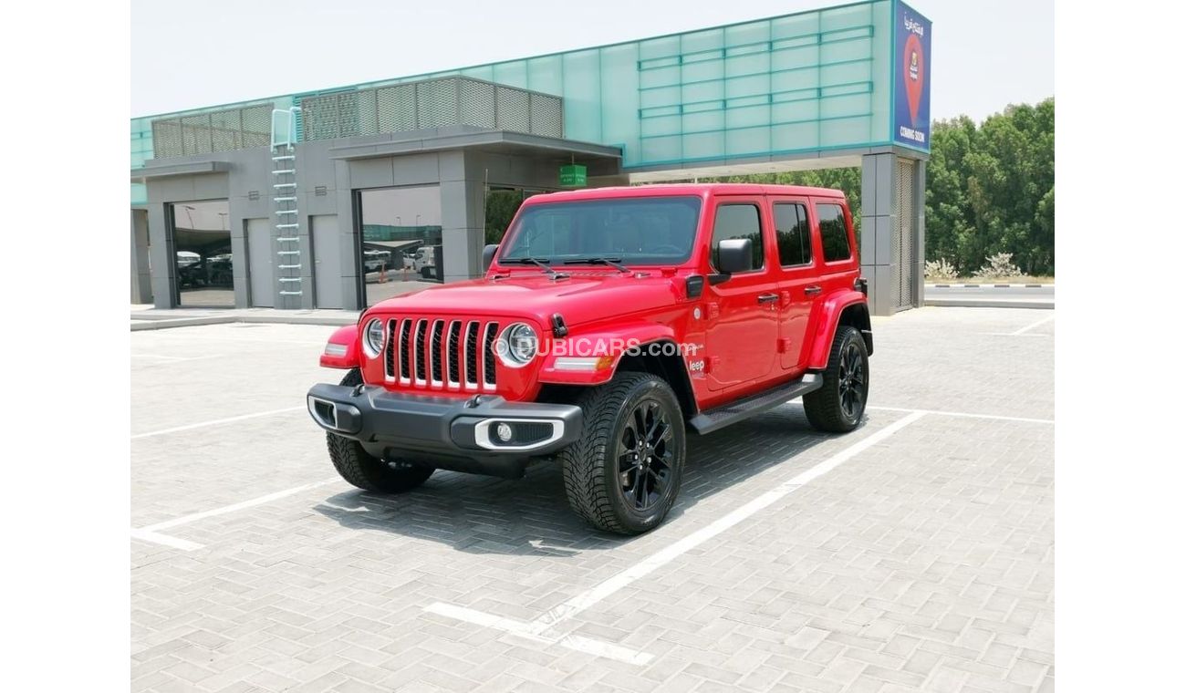 Jeep Wrangler Jeep Wrangler Sahara ( Hybrid ) - 2021 - Red