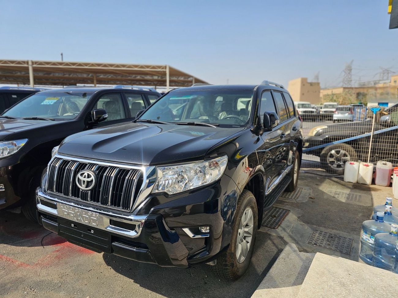 Toyota Prado TXL LHD 2.8L 1GD-FTV Diesel Engine Original Black Color cylinder Automatic Gear 4WD 7 Seats 5 Doors