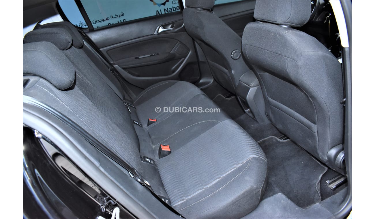 بيجو 308 1.6L ACTIVE 2016 MODEL GCC SPECS