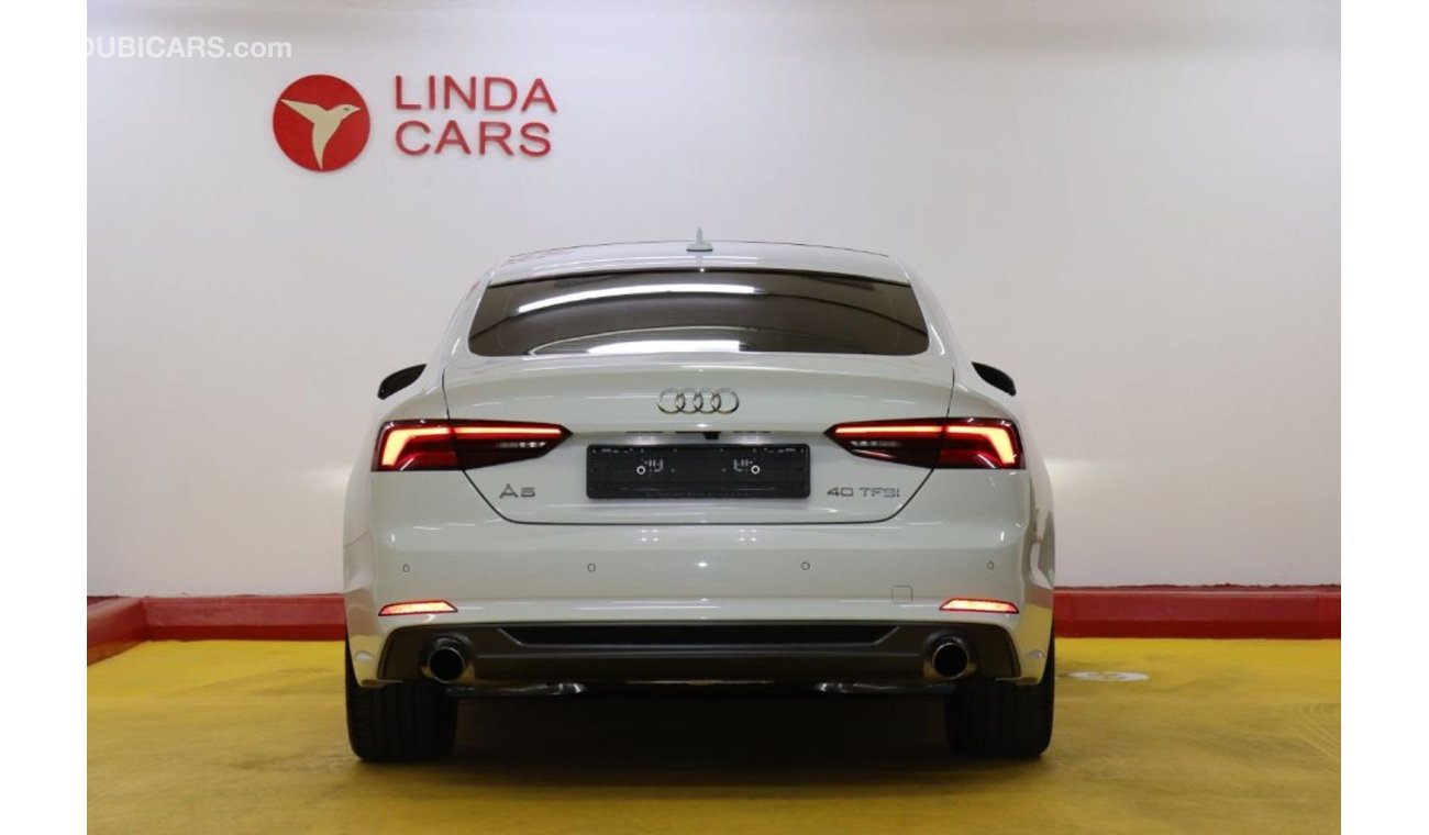 أودي A5 Audi A5 S-Line Sportback 2019 GCC under Agency Warranty with Zero Down-Payment.