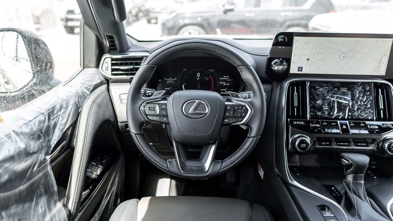 لكزس LX 600 2025 Lexus LX600 Overtrail 3.5L AT Petrol (Black-Black) No MarkLevinson