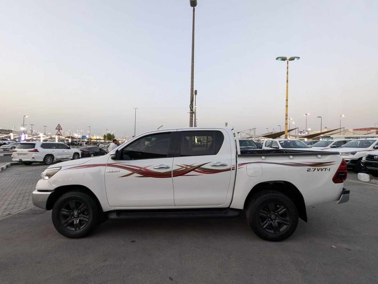 تويوتا هيلوكس 2021 Toyota Hilux GL 2 (AN120), 4dr Double Cab Utility, 2.7L 4cyl Petrol, Manual, Four Wheel Drive. 