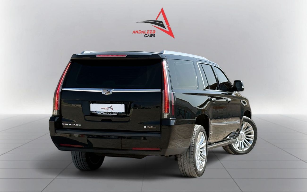 Cadillac Escalade L Platinum 6.2L  | 2019 | GCC SPECS | AGENCY MAINTAINED