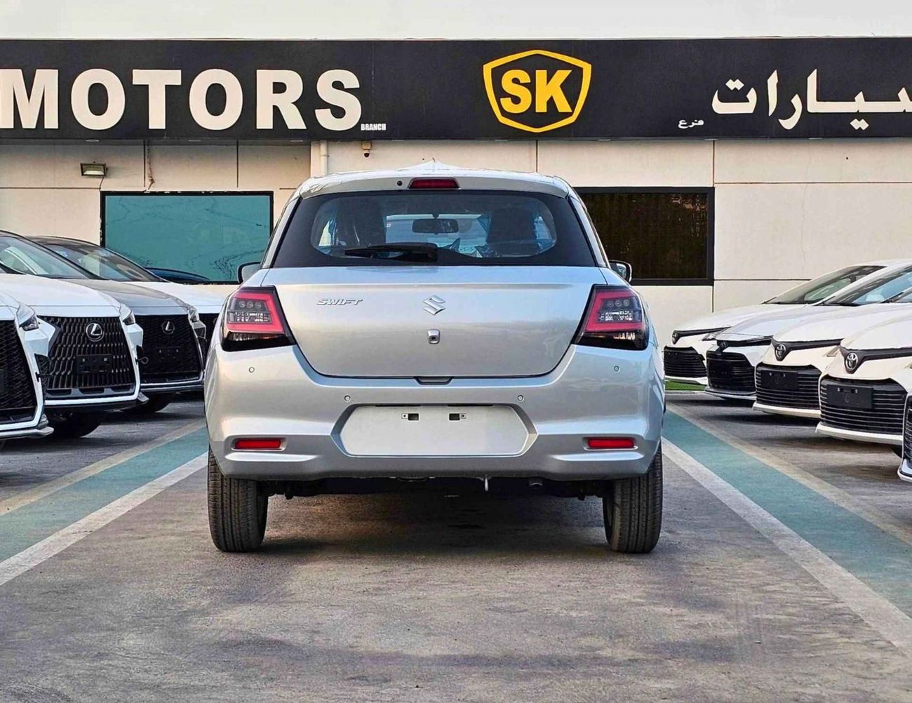 سوزوكي سويفت GLX / 1.2L PETROL A/T / PUSH START / REAR CAMERA & REAR PARKING SENSOR / CODE # GLX