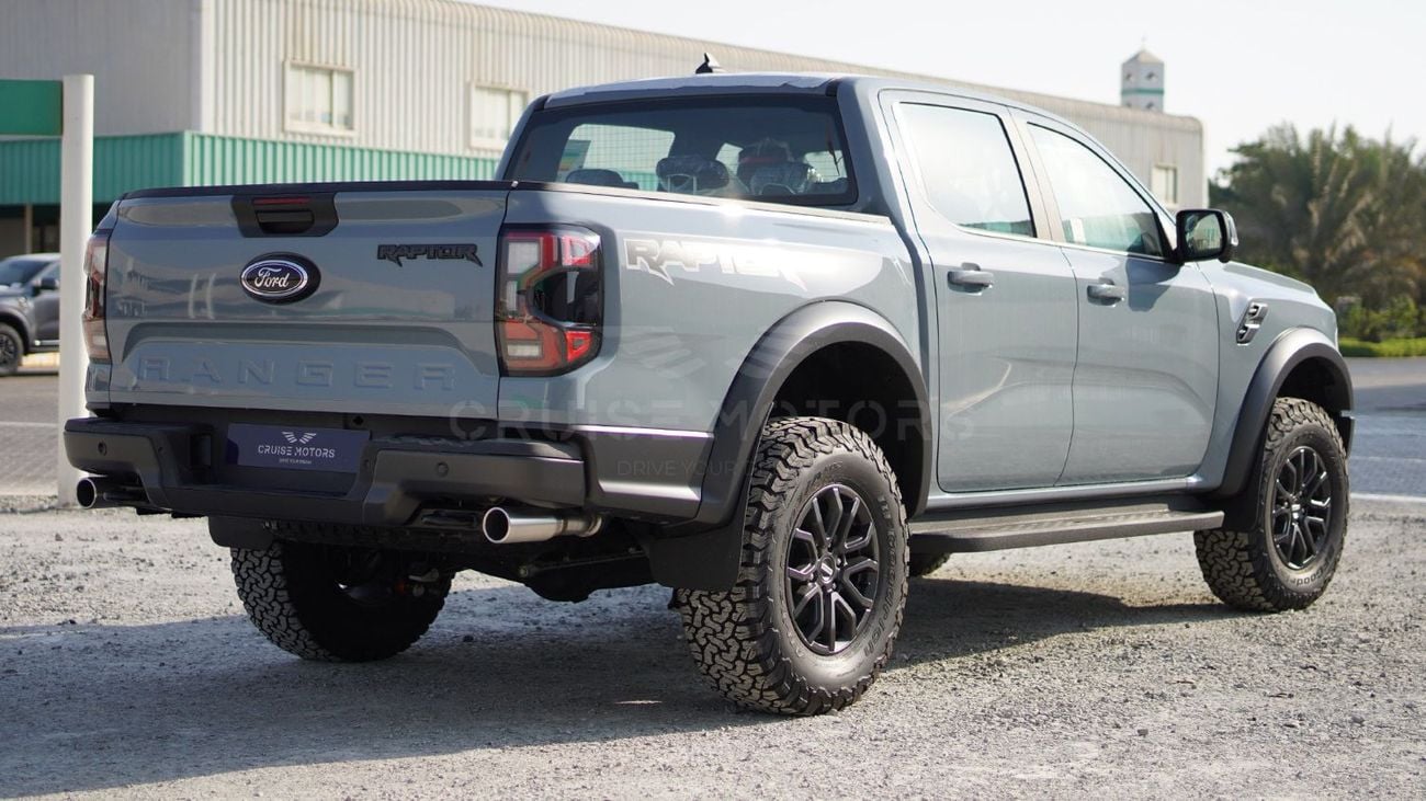 فورد رينجر رابتور Automatic - 3.0L - Petrol - Pick Up - 4WD - 5 Seats - 4 Doors - GREY