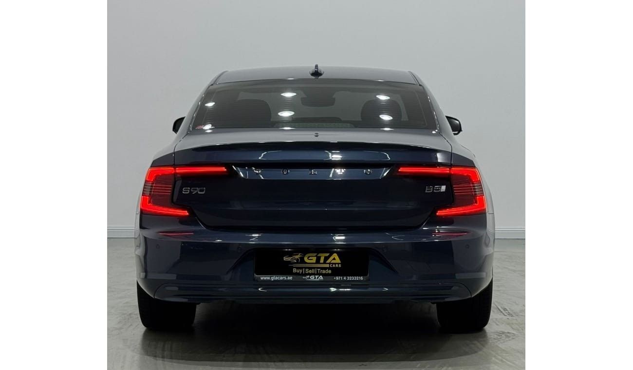 Volvo S90 B5 2.0T Powertrain 2023 Volvo S90 Momentum, Al Futtaim Agency Warranty + Service Package, Full Servi