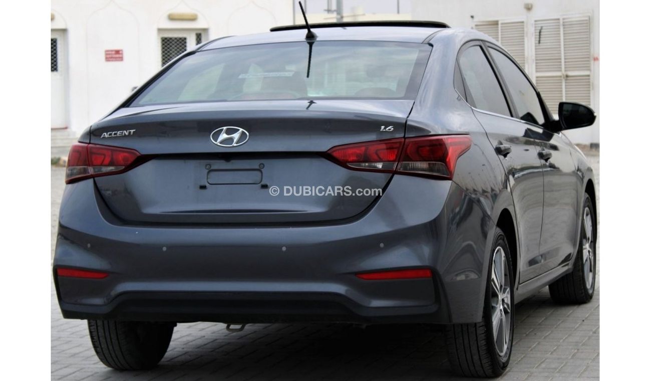 Hyundai Accent Hyundai Accent 2019 GCC No. 1 full option in excellent condition without accidents, very clean from