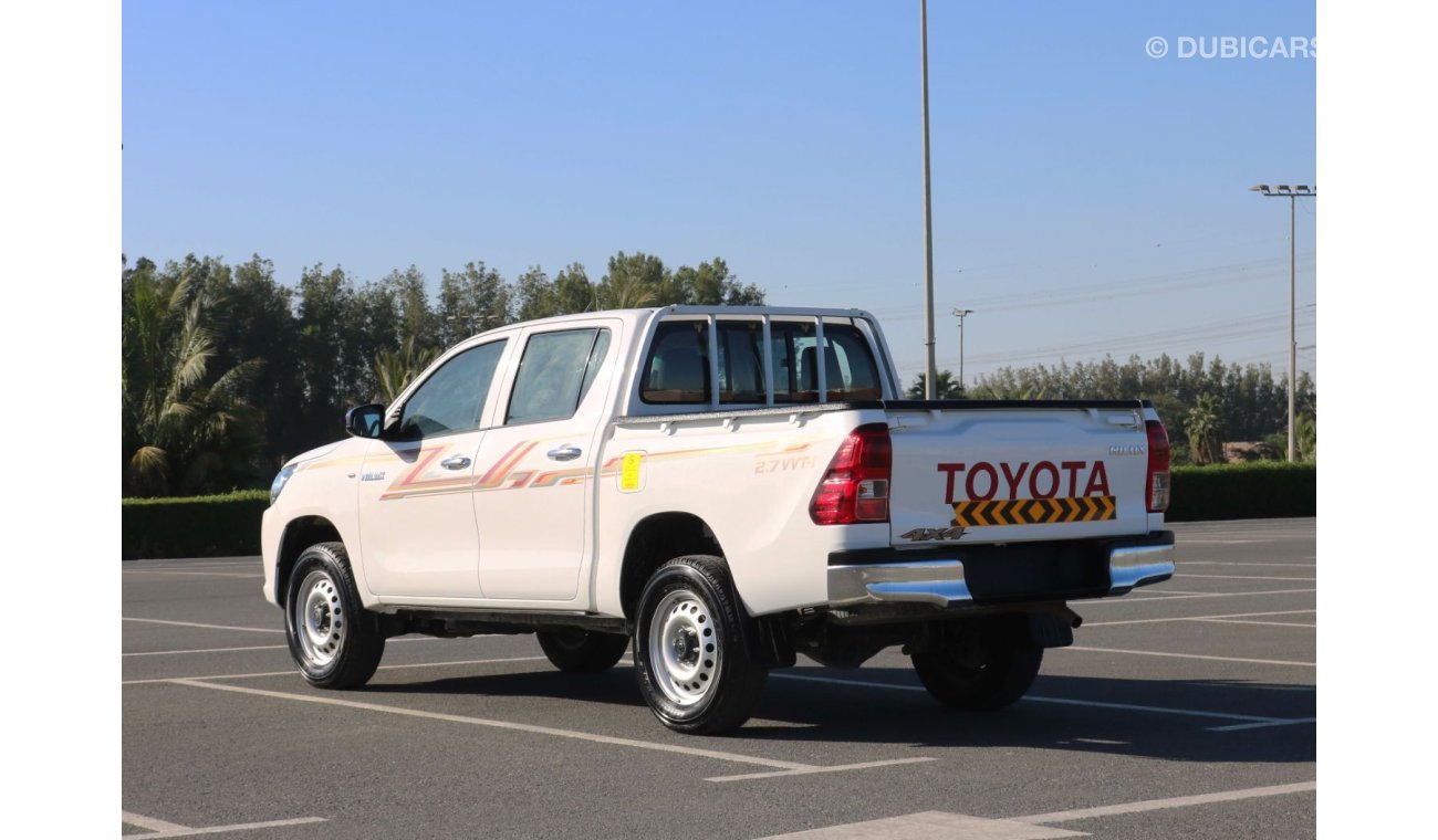 Toyota Hilux GL 2020 | TOYOTA HILUX GL | 4X4 - D/C - M/T - 2.7L - PETROL - WITH GCC SPECS AND WELL MAINTAINED