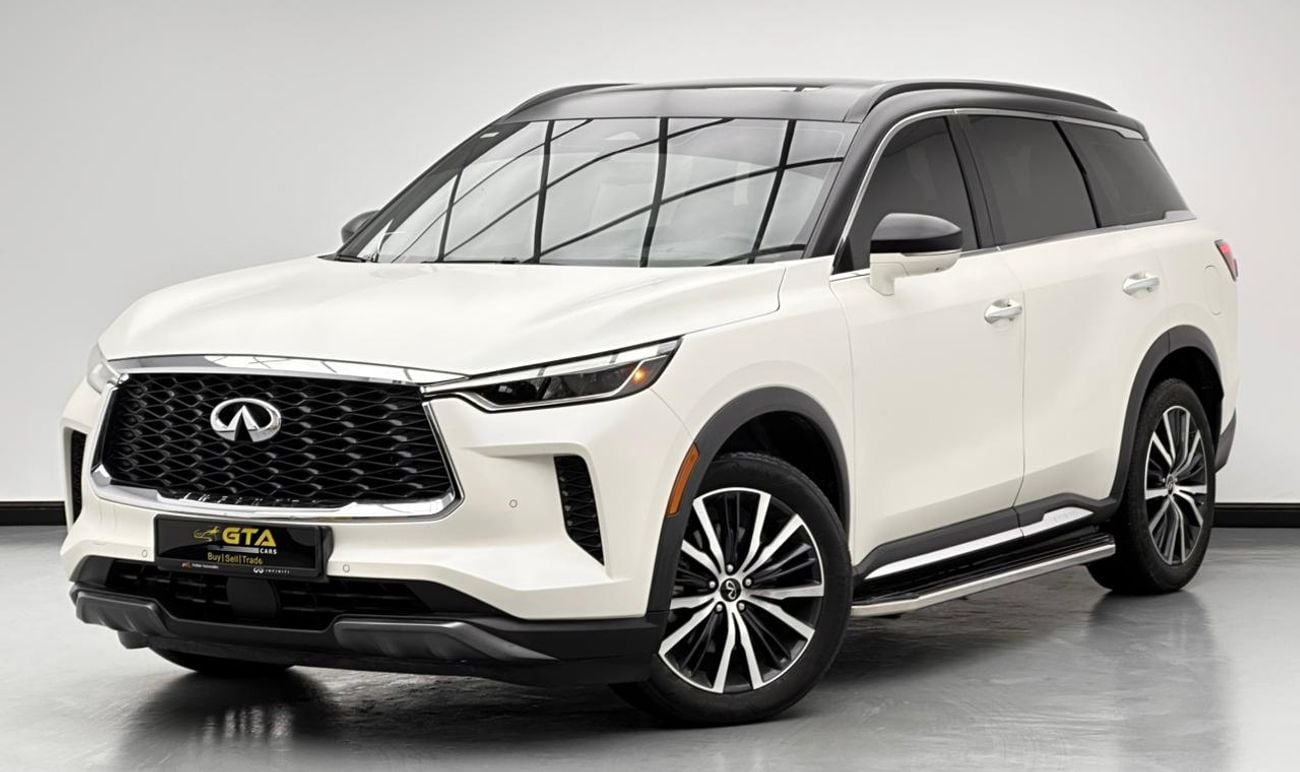 Infiniti QX60 Autograph 3.5L 2024 Infiniti QX60 Autography, 5 Year Infiniti Warranty, 3 Year Infiniti Service Cont