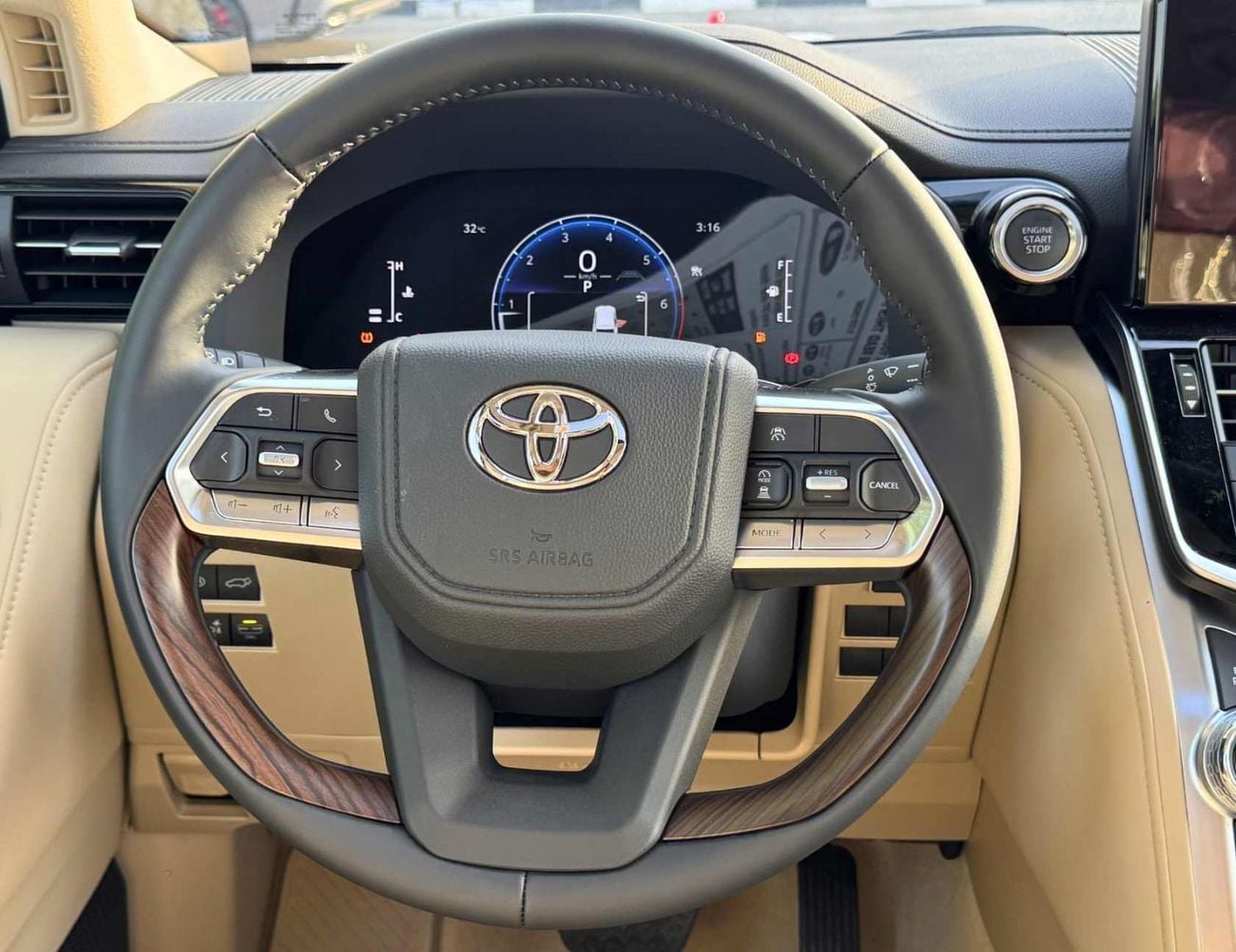 تويوتا لاند كروزر GXR HIGH OPTN 4.0L PETROL V6 OMAN SPECS /RADAR /360 CAMERA | SOFT CLOSE DOOR | CODE#GXR4OM