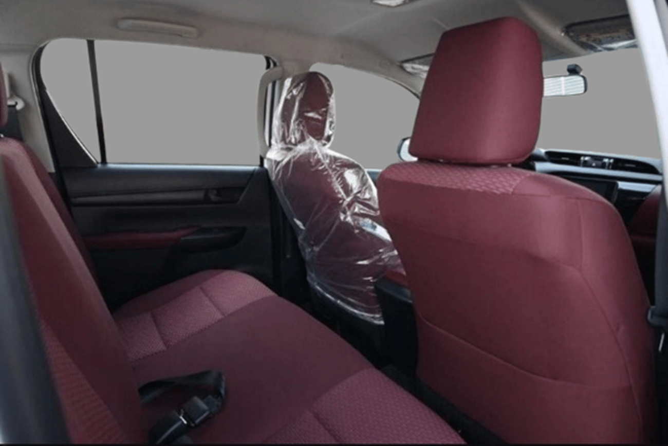 Toyota Hilux ECTMQM000 - 2025 Toyota Hilux Double Cab – DLXG - 2.7L Petrol Auto 4wd – White w Red Interior