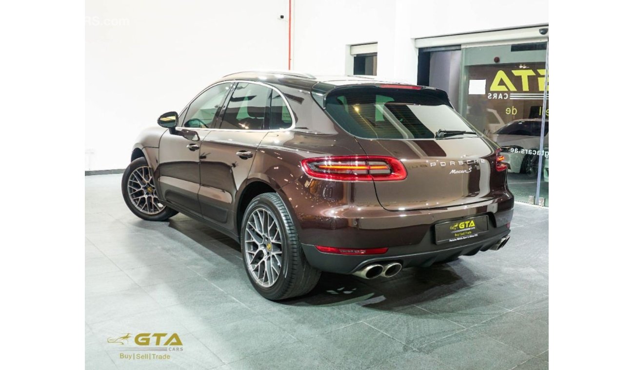 Porsche Macan S 2015 Porsche Macan S, Porsche Warranty Full Service History, GCC, Low Kms