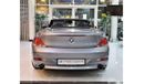 BMW 645 EXCELLENT DEAL for our BMW 645Ci CONVERTIBLE ( 2004 Model! ) in Silver Color! GCC Specs