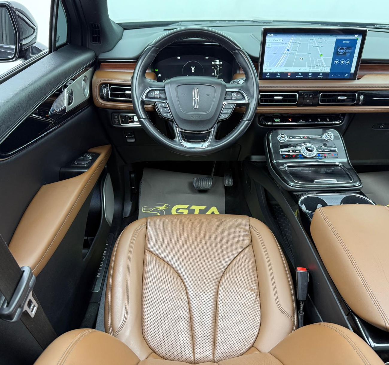 Lincoln Nautilus Reserve 2.7L 2022 Lincoln Nautilus ,Warranty ,Al Tayer Full Service History ,GCC