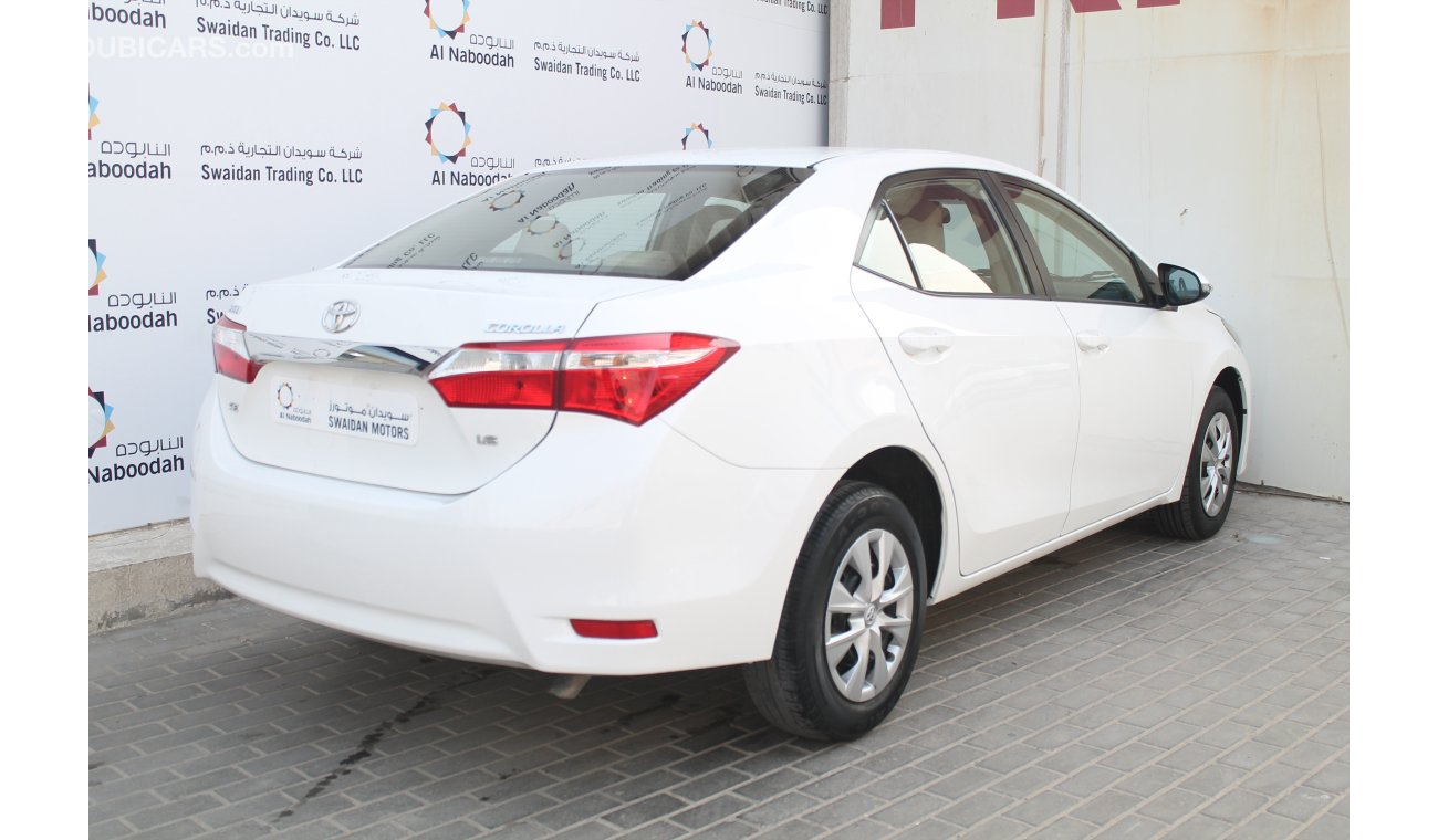 تويوتا كورولا 1.6L SE 2016 GCC SPECS WITH DEALER WARRANTY AND FREE INSURANCE