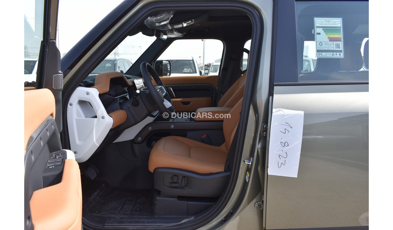 Land Rover Defender 110 HSE 3.0L - P400 - MY23 - GRN_TAN - GCC SPEC (SPL. LOCAL OFFER)
