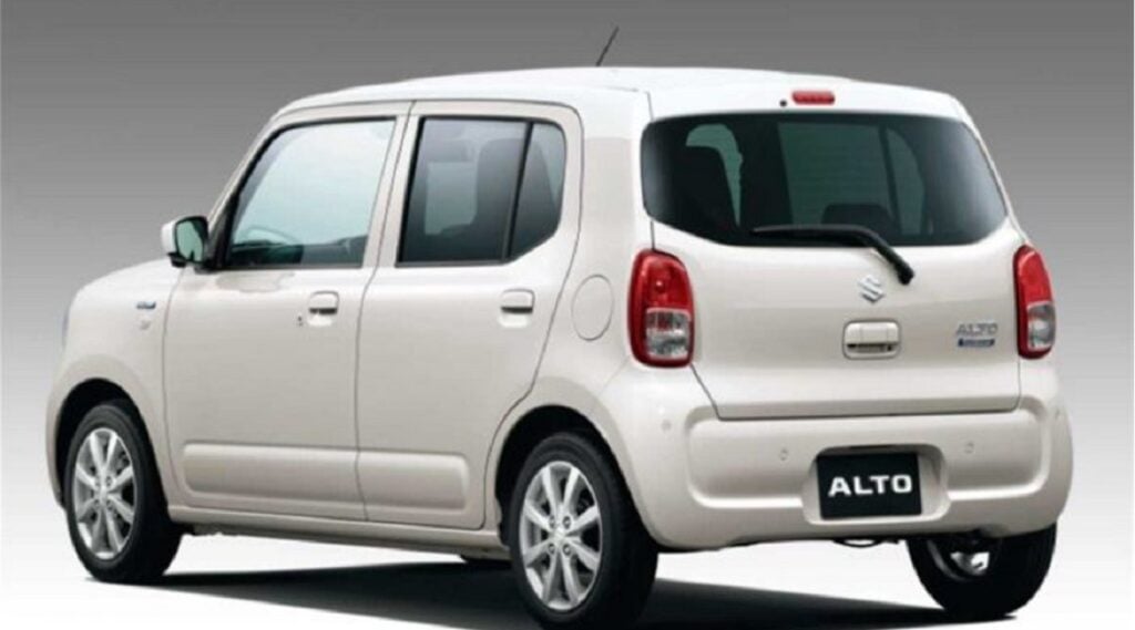 Suzuki Alto exterior - Rear Right Angled