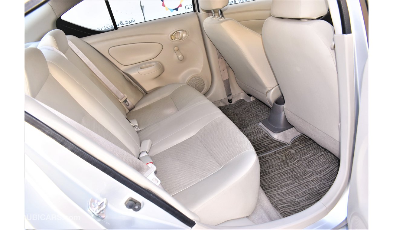 Nissan Sunny AED 684 PM | 1.5L S GCC DEALER WARRANTY