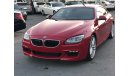 BMW 640i Bmw 640 model 2013GCC car prefect condition full electric control excellent sound system navigation