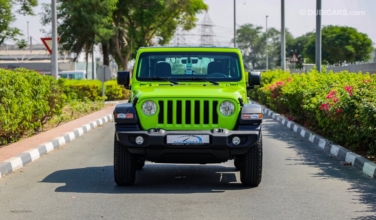 Jeep Wrangler Sport Plus V6 3.6L , 2021 , GCC , 0Km , W/3 Yrs or 60K Km WNTY @Official Dealer