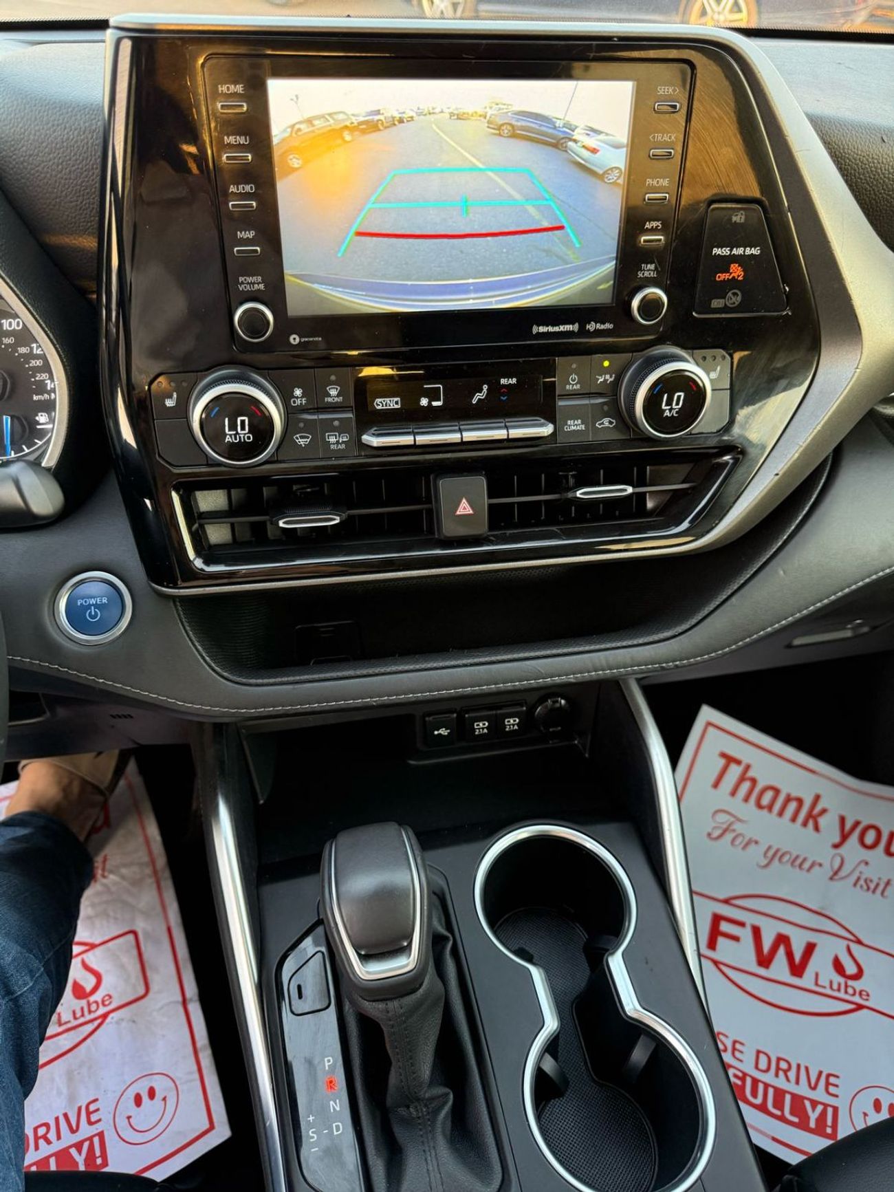 Toyota Highlander VXR 2.5L 2021 TOYOTA HIGHLANDER VXR HYBRID 2.5L ENGINE