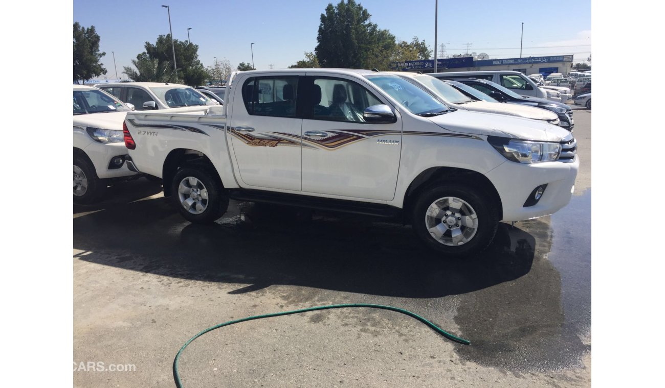 Toyota Hilux 2.7L Petrol, DBL Cab, 4WD, MT, Full Option