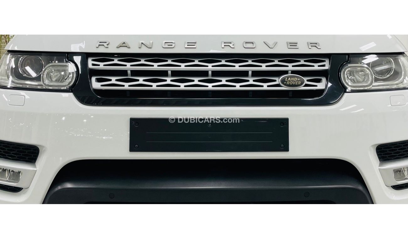 Land Rover Range Rover Sport GCC .. FSH .. Perfect Condition .. HSE .. Top Range .. V6 .