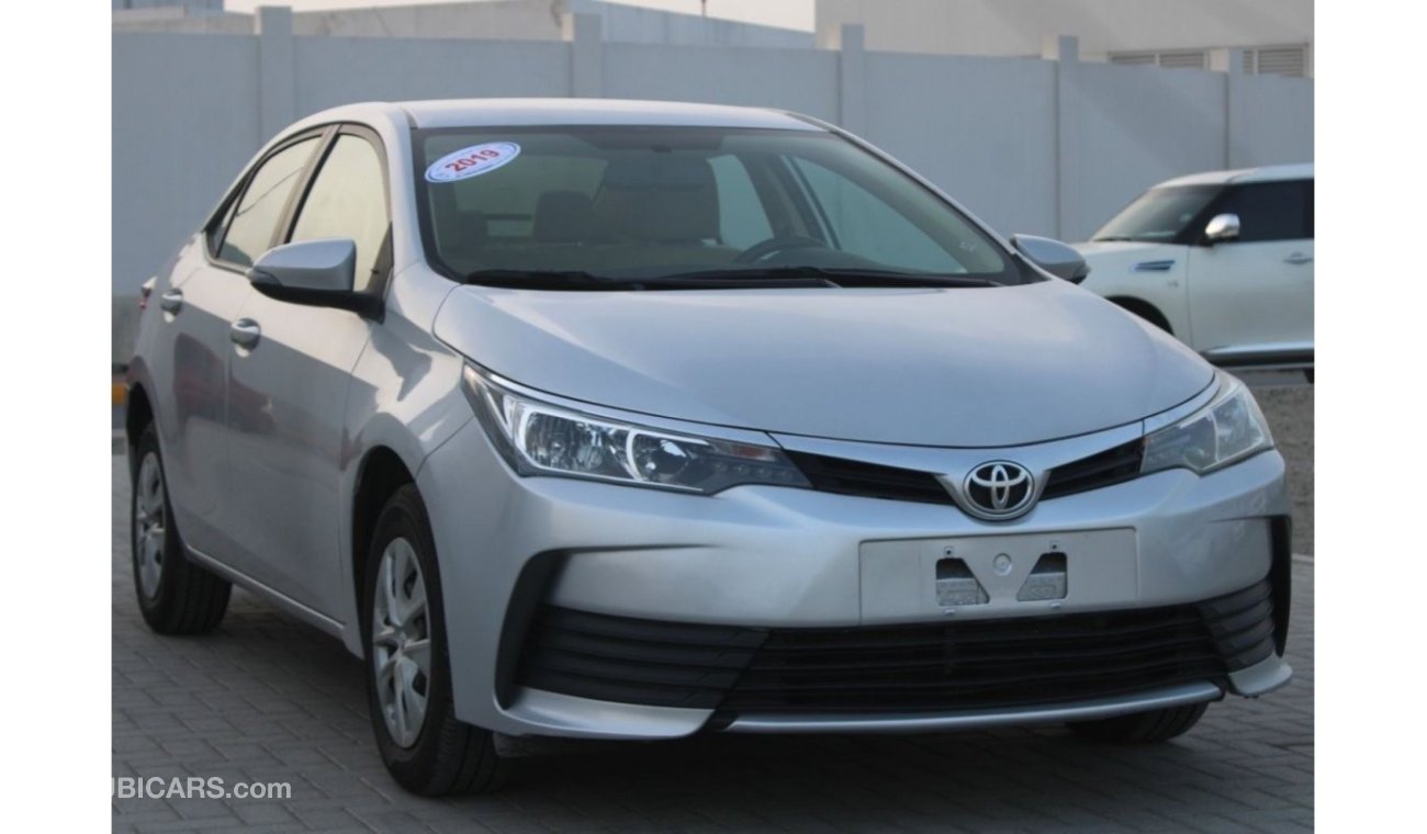 Toyota Corolla SE TOYOTA COROLLA 2019 SILVER GCC EXCELLENT CONDION WITHOUT ACCIDENT