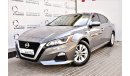 Nissan Altima AED 1450 PM | 2.5L S GCC WARRANTY