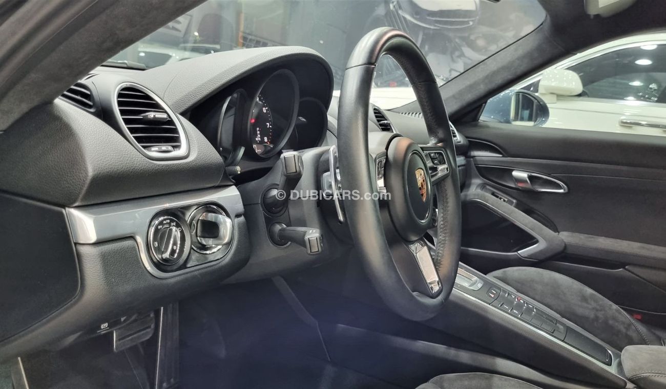 Porsche 718 Cayman PORSCHE CAYMAN 718 GTS IN PERFECT CONDITION WITH ONLY 22K KM FULL SERVICE HISTORY FOR 295K AED